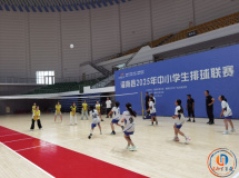 灌南县举办首届中小学生排球联赛